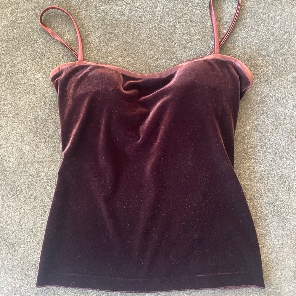 Vintage La Perla velvet top